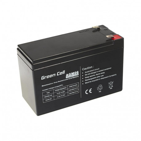 "Green Cell Ersatzbatterie AGM06 12V/9Ah"