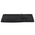 "Logitech K120 USB Black QWERTY US"