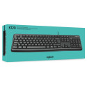 "Logitech K120 USB Black QWERTY US"