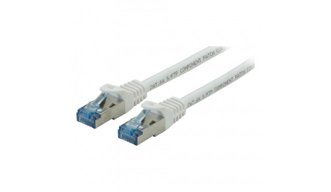 "Patchkabel CAT6a RJ45 S/FTP PiMF 3m Weiß"