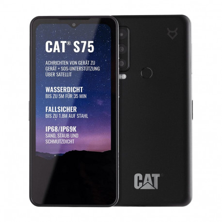"CAT S75 12GB 6RAM 5G black"