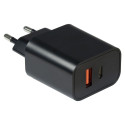 Inter-Tech PD-2120 must USB-C 20W laadija