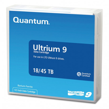 "LTO Quantum LTO9 MR-L9MQN-01 18TB/45TB Ultrium 9 inkl. Label"