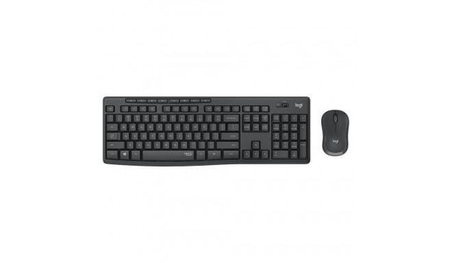 "Logitech MK295 Silent Wireless Combo Black QWERTZ DE"
