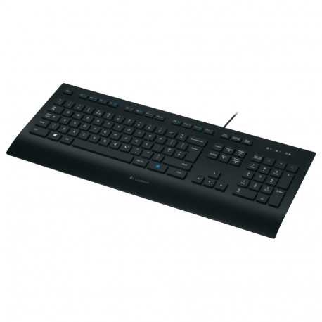 "Logitech K280e Keyboard for Business DE - Tastatur - USB Black QWERTZ DE"