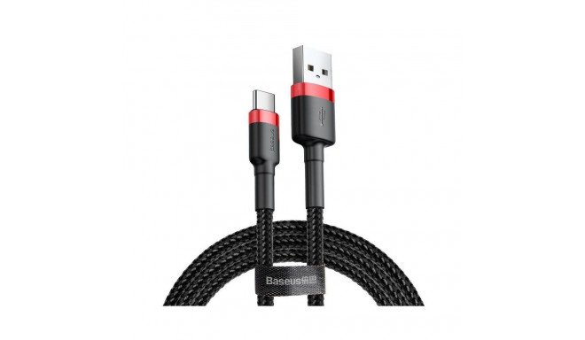 Baseus Baseus Cafule cable USB-C 3A 1m (Red+Black)