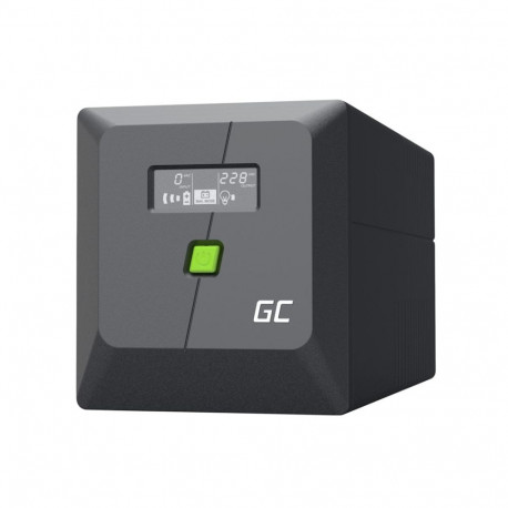 Green Cell line-interactive katkematu toiteallikas (UPS) 1 kVA 600 W 4 AC pistikupesa