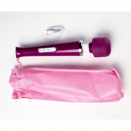 Magic Wand massaažiseade USB-ga laetav, lilla