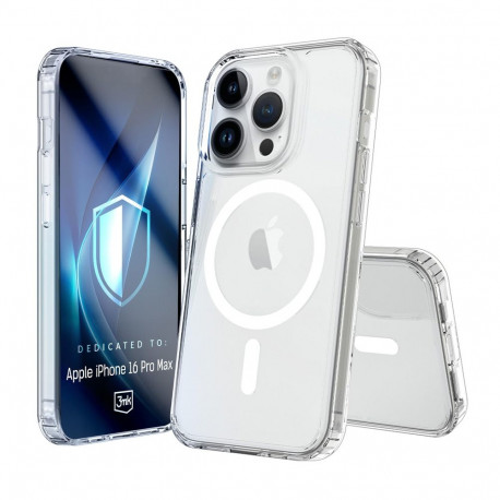 3mk Armor MagCase for iPhone 16 Pro Max - Transparent