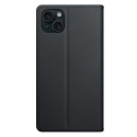 3mk Wallet Case for iPhone 14 Plus - Black