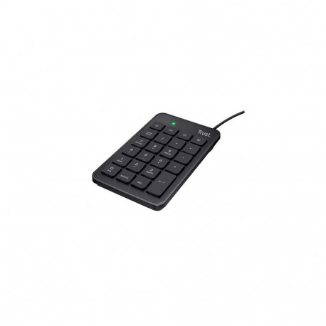 Trust 22221 numeric keypad Laptop/PC USB Black
