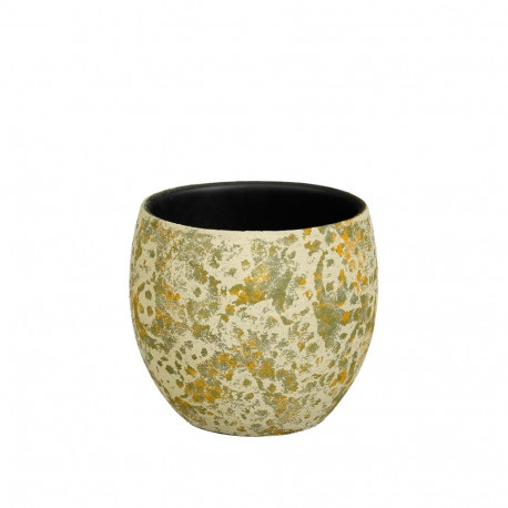 CERAMIC POT NIKAI D17 H16CM GREEN