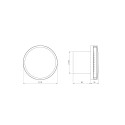 ELFAN CRIC E-EXTRA D125 COVER ANTHR