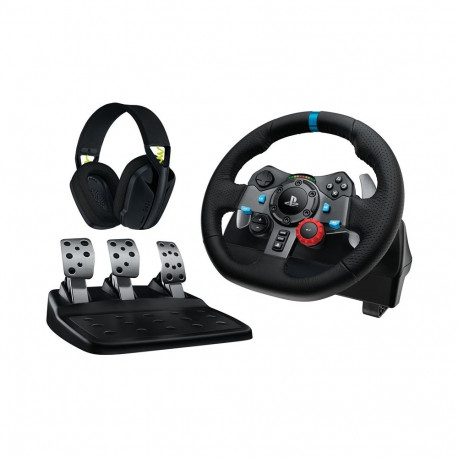 GAMING WHEEL LGT G29+HEADPH G435 BLACK