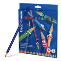 COLOR PENCILS TRIANGULAR 24 COL. 61806