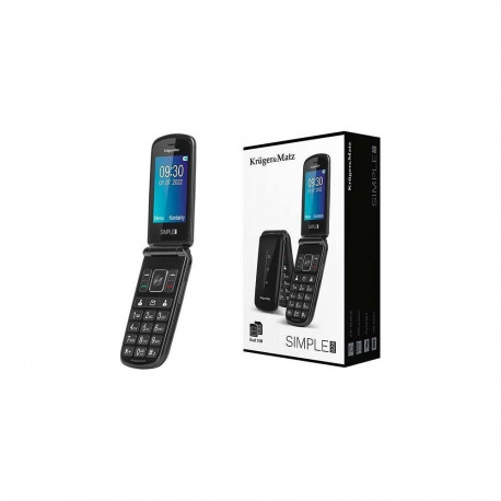 MaxCKruger & Matz telefon eakatele KM0929 7 11cm (2 8") 108 5g (avatud pakend), must