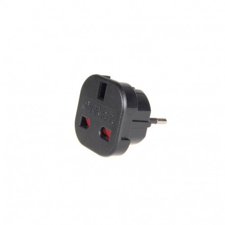 Maclean MCE72 Travel Power Adapter – EU to UK (White)
Product Description: