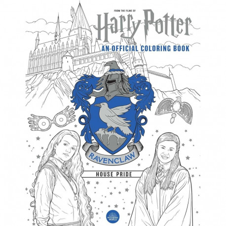 Coloring Book - Harry Potter Ravenclaw House Pride 64 Pages 21.7 x 28 cm