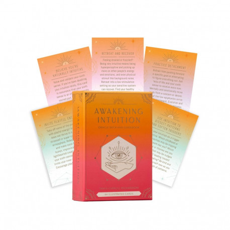 Oracle Deck - Awakening Intuition Oracle 64 Cards with Guidebook