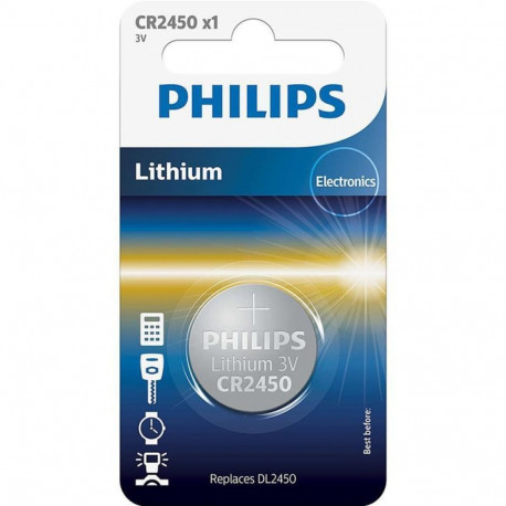 Philips CR2450 batteries 1 pc.