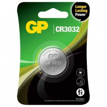 GP CR3032 batteries 1 pc.
