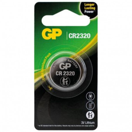 GP CR2320 batteries 1 pc.