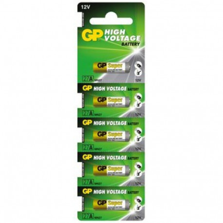 GP 27A batteries 5 pcs.