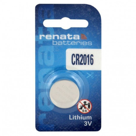 Renata CR2016 batteries 1 pc.