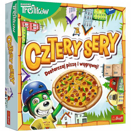 Gra planszowa Cztery Sery Rodzina Treflików Trefl 02282