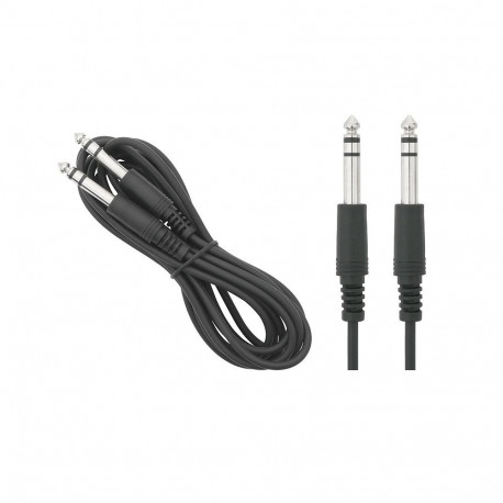 0058# 6,3 mm pistik-pistik kaabel 1m