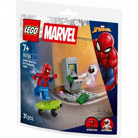 Klocki super heroes 30725 spider-man vs. anti-venom rünnak