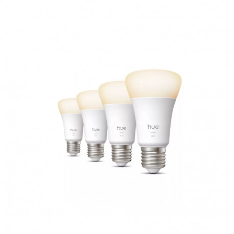 Philips Hue W 810 A60 4P EU | E27 | Warm to cool white light | Bluetooth, Zigbee
