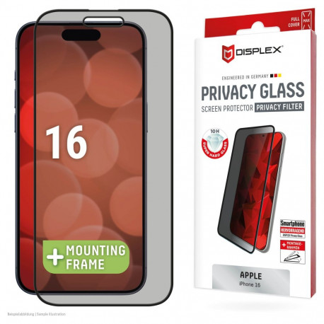 DISPLEX privaatsusklaas FC iPhone 16