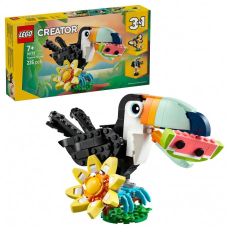 "LEGO 31173 Creator 3-in-1 Wilde Tiere: Tropischer Tukan"