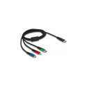"Delock Ladekabel USB-C > Micro-USB/Lightning/USB-C"