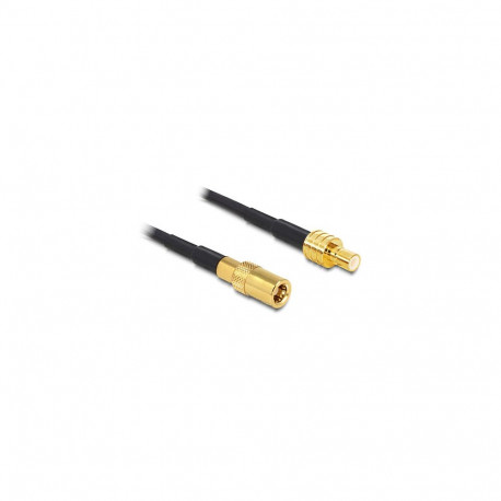 "DELOCK Antennenkabel SMB Stecker > SMB Buchse RG-174 0.5m"