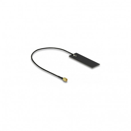 Delock WLAN WiFi 6 802.11 ac/ax/a/h/b/g/n sisemine kleebitav antenn RP-SMA pistik 2 - 4 dBi 15cm PCB