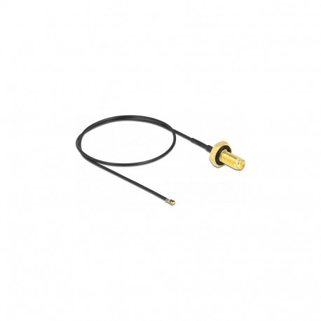 Antennikaabel SMA-paigalduspesast I-PEX Inc. MHF® 4L LK pistikuni, 1.37, 35cm, keerme pikkus 10mm, p