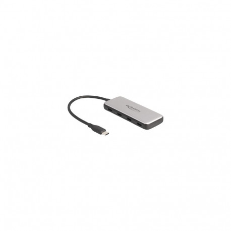 "DELOCK USB 10 Gbps USB Type-C Hub mit 4 x USB Type-C Buchse und PD 85 Watt"