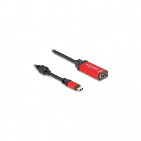 "USB Type-C™ zu HDMI Adapter (DP Alt Mode) 8K 60 Hz mit HDR Funktion rot"