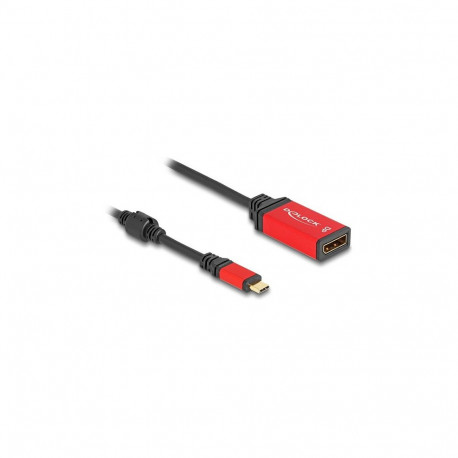 USB Type-C™–DisplayPorti adapter (DP Alt Mode) 8K 30Hz HDR-funktsioon, punane