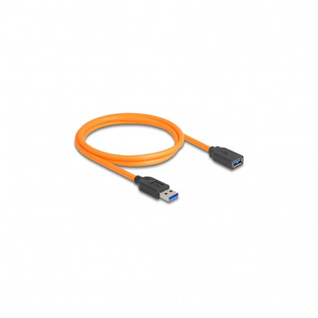 "USB 5 Gbps Kabel USB Typ-A Stecker zu USB Typ-A Buchse für Tethered Shooting 1 m orange"