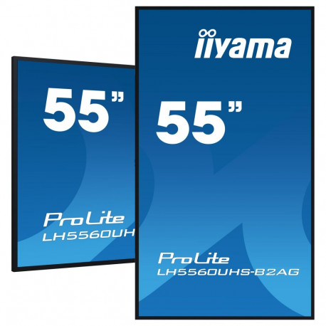 "IIYAMA DS LH5560UHS 139cm VA 24/7 55''/3840x2160/3xHDMI/2xUSB 2.0"