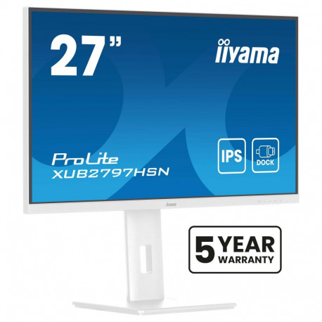 68,5cm/27" (1920x1080) Iiyama XUB2797HSN-W2 16:9 IPS LS HDMI DP USB-C 1ms