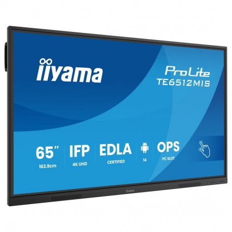 "IIYAMA DS TE6512MIS 163.9cm VA TOUCH 65''/3840x2160/VGA/2xHDMI/2xUSB-C"