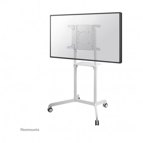 Neomounts NS-M1250WHITE mobiilne põrandastatiiv lameekraaniga telerile kuni 70" (178 cm) 70KG