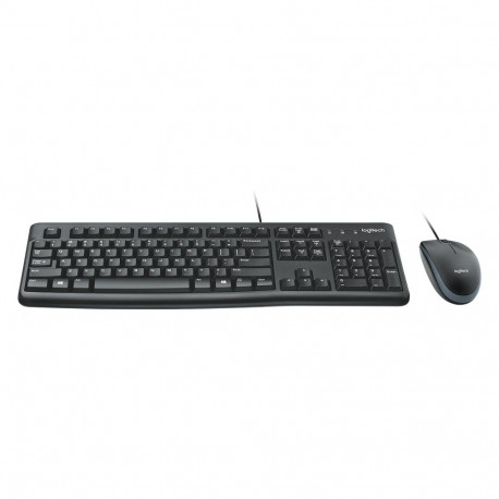 Logitech MK120 [FR] must klaviatuuri ja hiire komplekt