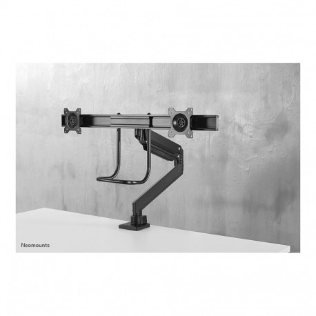 "Neomounts Tischhalterung mit Tischhalterungsgriff für zwei Flachbildschirme bis 32"" (81 cm) 8KG NM