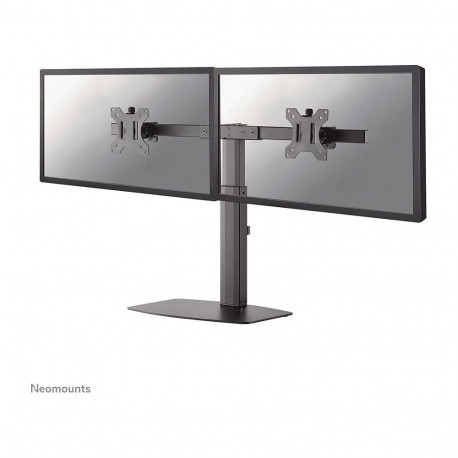 Neomounts FPMA-D865DBLACK lauakinnitus kahele lameekraanile kuni 27" (69 cm)
