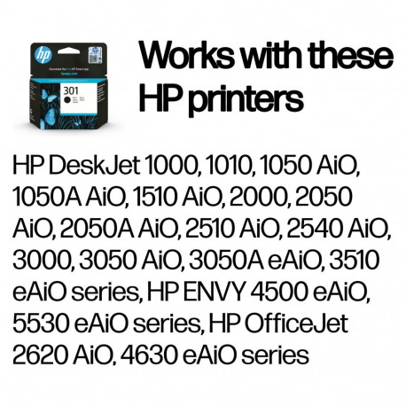 "HP Tinte 301 CH561EE Schwarz"